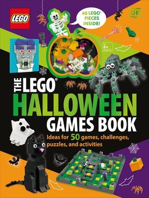 cover image of The LEGO Halloween Games Book